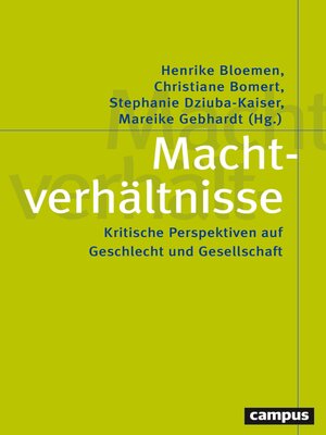 cover image of Machtverhältnisse